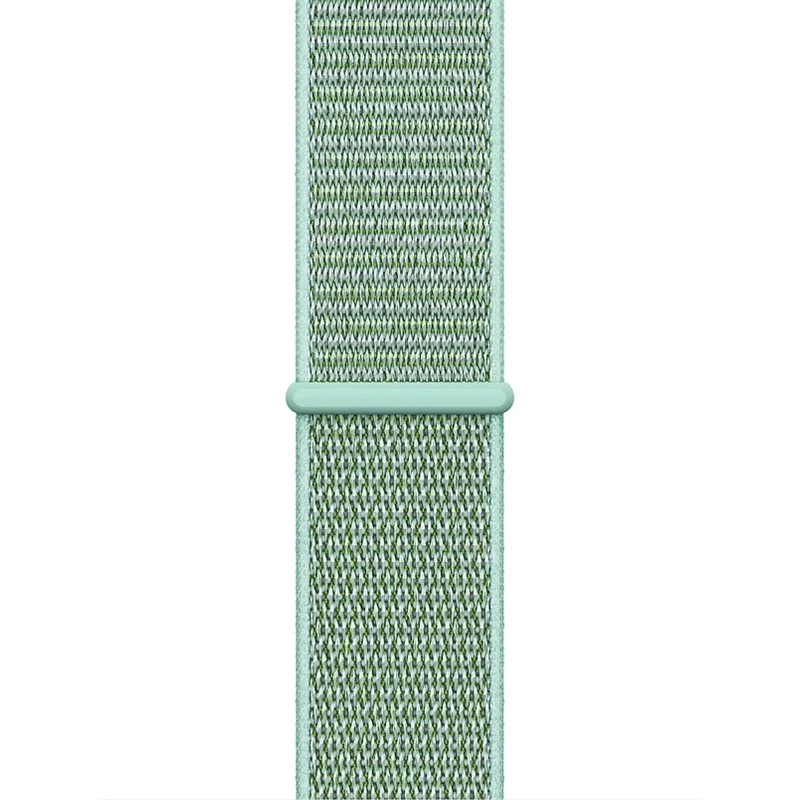 Crong Nylon Sport Loop Apple Watch 38/40/41/42 mm vihreä