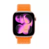 Crong Nylon Sport Loop Apple Watch 38/40/41/42 mm oranssi