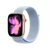 Crong Nylon-ranneke Apple Watch 38/40/41/42 mm sininen