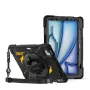 Crong Defender Plus kotelo iPad Air 11 tuuman M3 (2025) / M2 (2024) musta