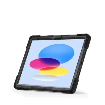 Crong Defender Plus kotelo iPad 11 A16 (2025) / 10,9 tuuman (2022) musta
