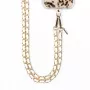 Crong Phone Crossbody - kaulahihna puhelimelle (White Twist)