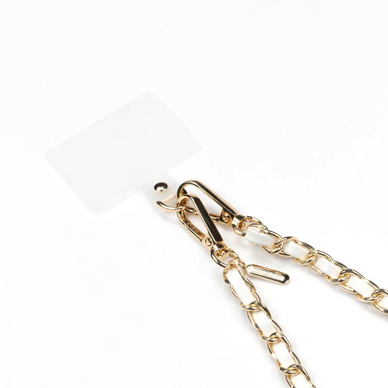 Crong Phone Crossbody - kaulahihna puhelimelle (White Twist)