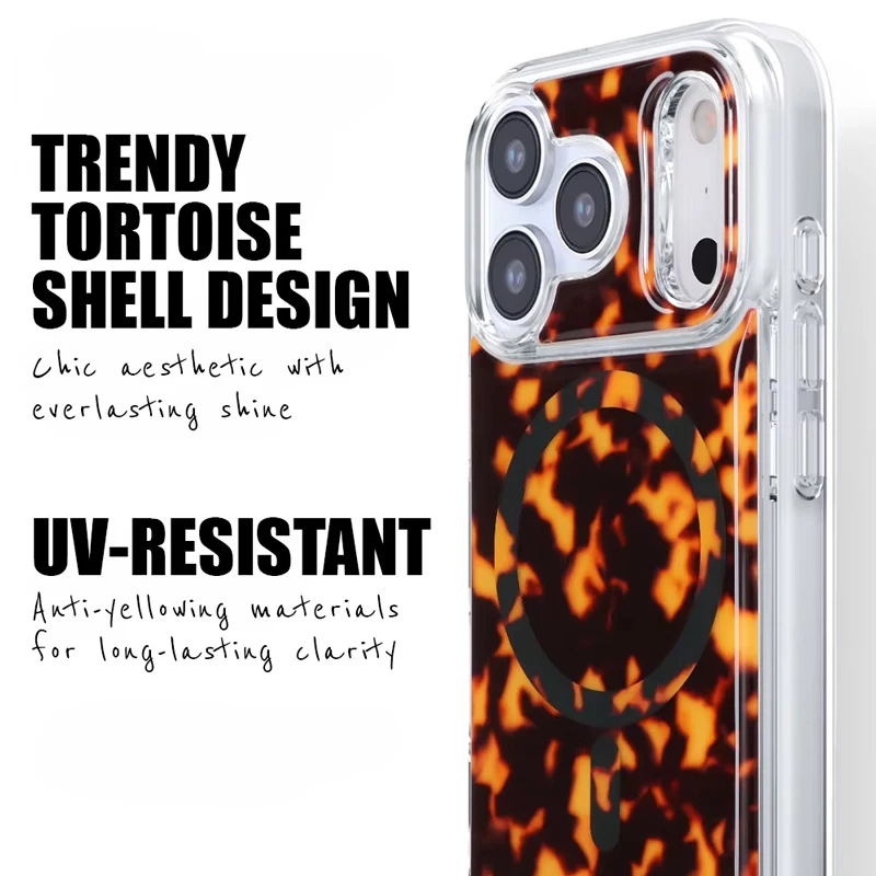 Crong Deluxe MAG Cover - kotelo iPhone 17 Pro MagSafe (kilpikonna)