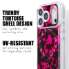 Crong Deluxe MAG Cover - kotelo iPhone 17 Pro MagSafe (Pink Tortoise)