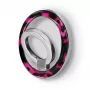 Crong Deluxe RING Holder - magneettinen puhelinrengasteline MagSafe (Pink Tortoise)