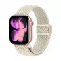 Crong Wave Band punottu nylonranneke Apple Watch 38/40/41/42 mm -kelloon (beige)