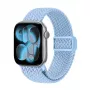Crong Wave Band punottu nylon Solo Loop Apple Watch 38/40/41/42 mm -kelloon, sininen