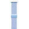 Crong Wave Band punottu nylon Solo Loop Apple Watch 38/40/41/42 mm -kelloon, sininen