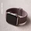 Crong Wave Band punottu nylonranneke Apple Watch 38/40/41/42 mm -kelloon, ruskea
