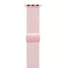 Crong Wave Band punottu nylon Solo Loop Apple Watch 38/40/41/42 mm -kelloon, pinkki