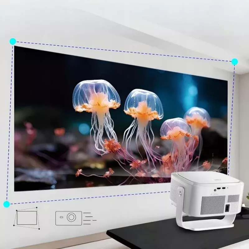 Zenwire PrimeView IMC460 Pro miniprojektori kannettava Android 14 WiFi