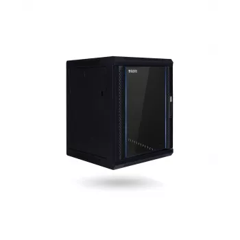 RACKTEL RL-4518WR 18U seinäasennusrack-kaappi 600x450mm musta