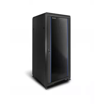 RACKTEL RL-6642SR 42U 600x600 pystytelinepalvelinkotelo, musta