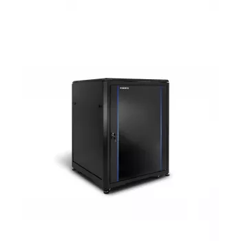 RACKTEL RL-6815SR 15U 600x800 pystypalvelinkaappi, musta