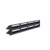 RACKTEL RL-PP4885E 48-porttinen Cat.5e UTP patch-paneeli 2U 19 inch musta