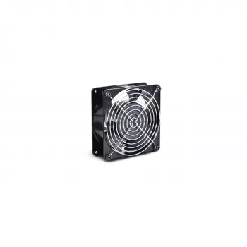 RACKTEL RL-WE1 telinepuhallin 120mm 230V AC 165m³/h musta