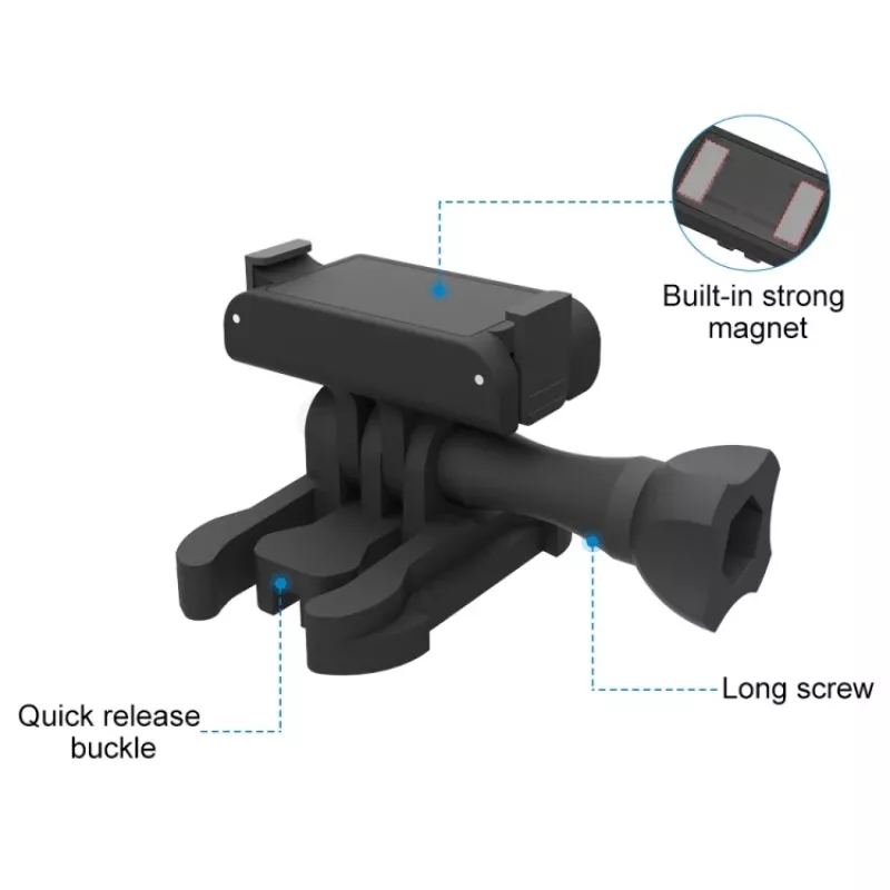 PULUZ PU576B magneettinen pidike DJI Action 2 ja GoPro