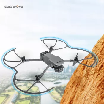 SUNNYLIFE potkurinsuojasarja 4 kpl:n pakkaus DJI Mavic 3 / Mavic 3 Classic - tummanharmaa