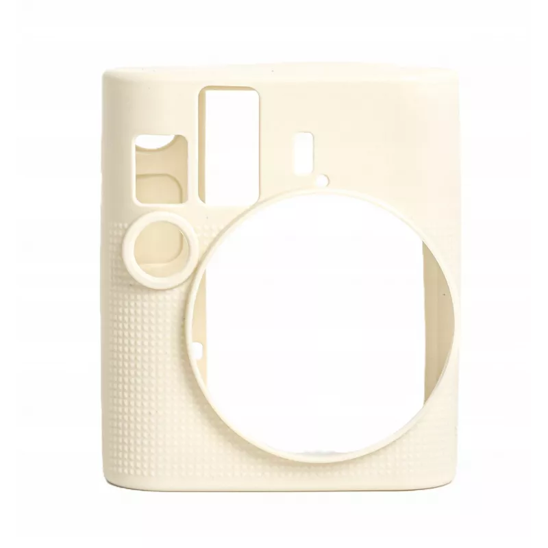 LOVEINSTANT silikoninen suojakotelo Fujifilm Instax Mini 41 - valkoinen/beige