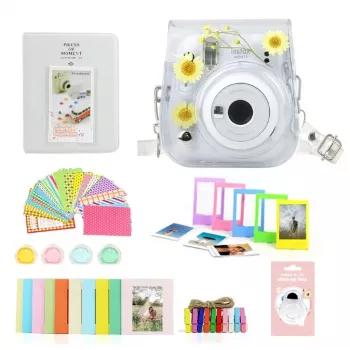 LOVEINSTANT 8-in-1 tarvikesarja Fujifilm Instax Mini 11 - design: kuiva kamomilla