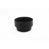 JJC kumivastavalosuoja 62 mm musta