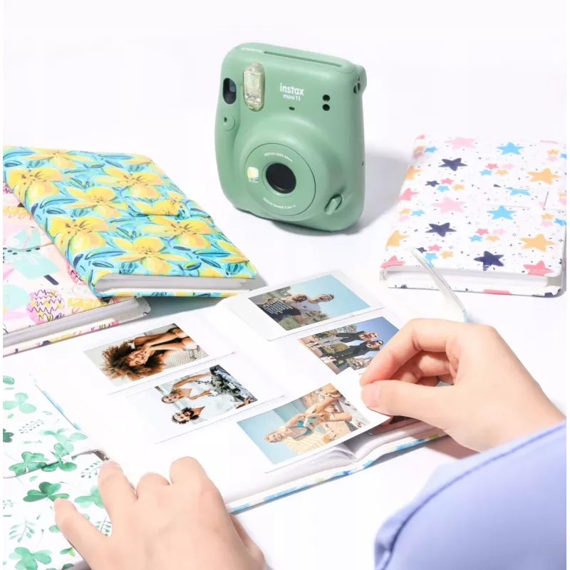 LOVEINSTANT valokuva-albumi Fujifilm Instax Mini, 96 kuvaa, apilanvihreä