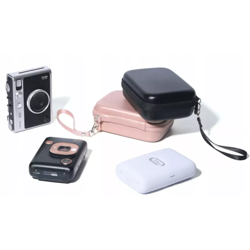 LOVEINSTANT suojakotelo Fujifilm Instax Mini Evo / Mini Liplay / Mini Link - ruusukulta