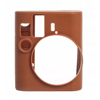 LOVEINSTANT silikoninen suojakotelo Fujifilm Instax Mini 41 - ruskea