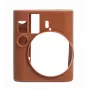 LOVEINSTANT silikoninen suojakotelo Fujifilm Instax Mini 41 - ruskea