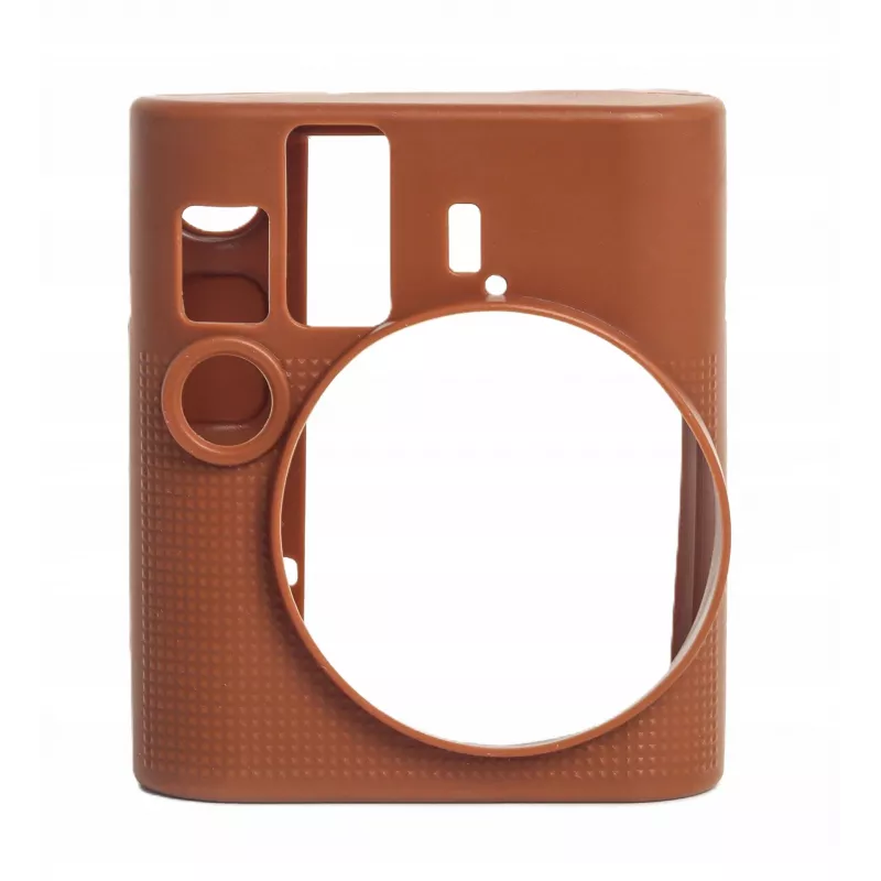 LOVEINSTANT silikoninen suojakotelo Fujifilm Instax Mini 41 - ruskea