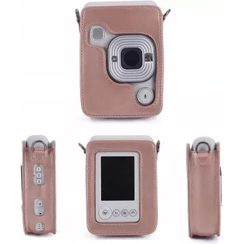 LOVEINSTANT suojakotelo Fujifilm Instax Mini LiPlay - kiiltävä pinkki