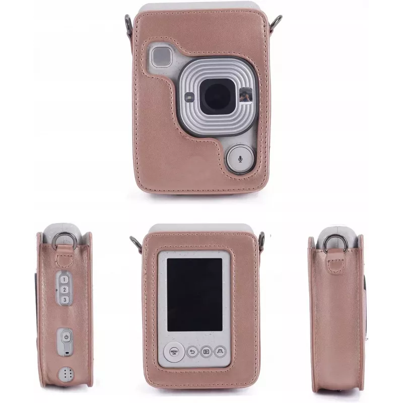 LOVEINSTANT suojakotelo Fujifilm Instax Mini LiPlay - kiiltävä pinkki
