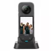 SUNNYLIFE ministatiivi / kahva Insta360 X3:lle - musta
