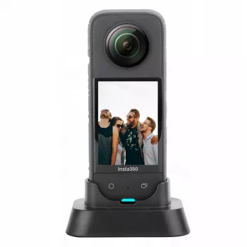 SUNNYLIFE ministatiivi / kahva Insta360 X3:lle - musta