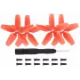 SUNNYLIFE potkurisarja 4 kpl DJI Avatalle / punainen / 2925s-2-r
