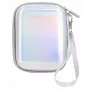 LOVEINSTANT Sparkle Silver PU-nahkakotelo Fujifilm Instax Mini Evo / Mini Liplay / Mini Link