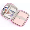 LOVEINSTANT Sparkle Silver PU-nahkakotelo Fujifilm Instax Mini Evo / Mini Liplay / Mini Link