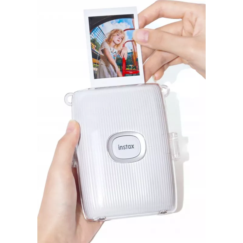 LOVEINSTANT läpinäkyvä kova suojakotelo Fujifilm Instax Mini Link 2:lle