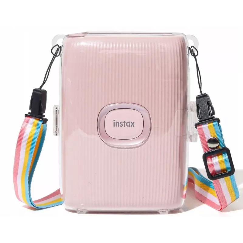 LOVEINSTANT läpinäkyvä kova suojakotelo Fujifilm Instax Mini Link 2:lle