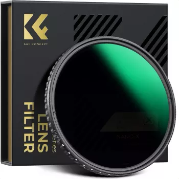 KF X-Fader säädettävä ND-suodatin 43mm ND8-ND128 harmaa
