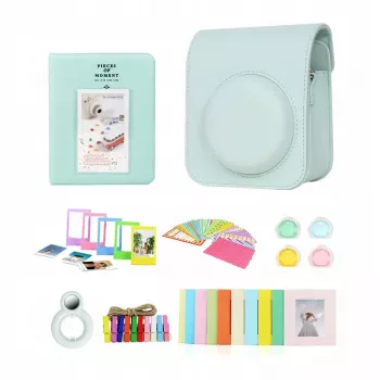 LOVEINSTANT 8-in-1 tarvikesarja Fujifilm Instax Mini 12, mintunvihreä