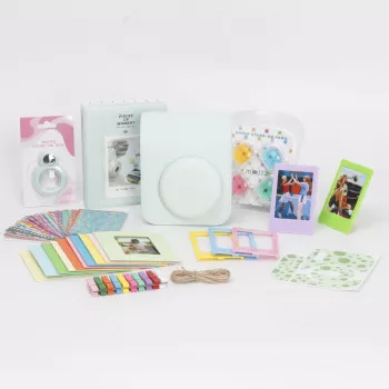 LOVEINSTANT 8-in-1 tarvikesarja Fujifilm Instax Mini 12, mintunvihreä