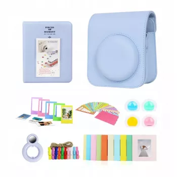 LOVEINSTANT 8-in-1 -tarvikesarja Fujifilm Instax Mini 12 - sininen