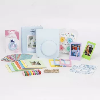 LOVEINSTANT 8-in-1 -tarvikesarja Fujifilm Instax Mini 12 - sininen
