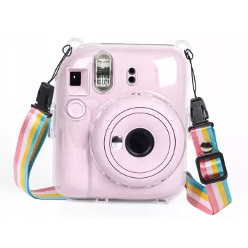 LOVEINSTANT suojakotelo Fujifilm Instax Mini 12 - läpinäkyvä