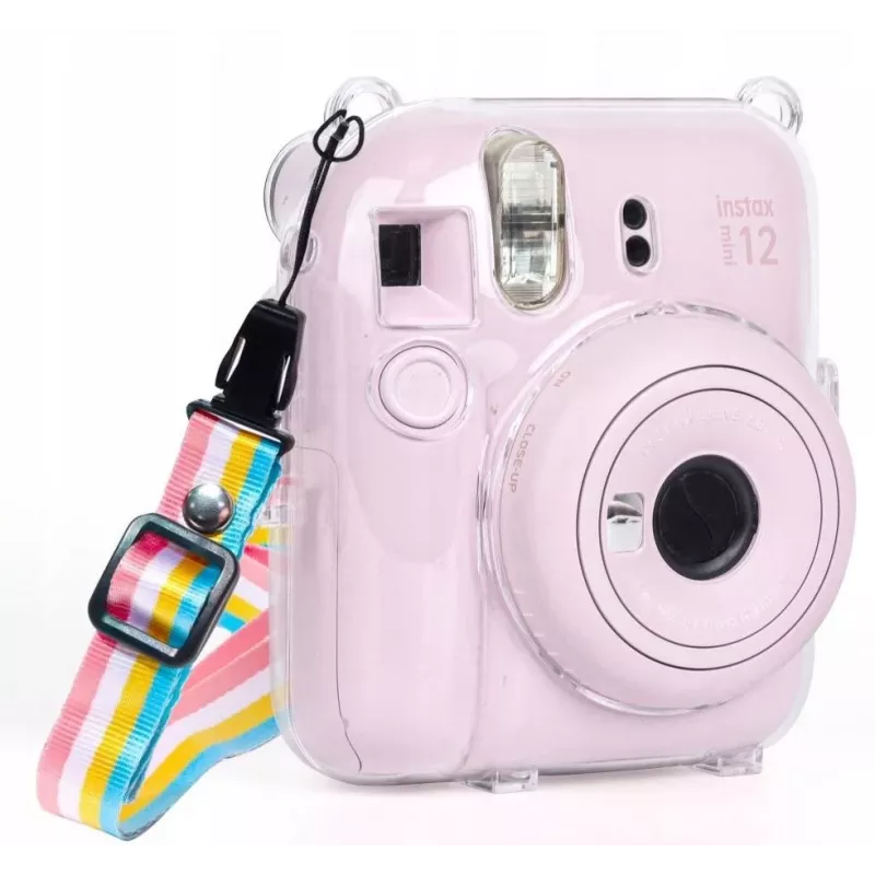 LOVEINSTANT suojakotelo Fujifilm Instax Mini 12 - läpinäkyvä