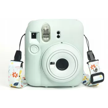 LOVEINSTANT silikoninen suojakotelo Fujifilm Instax Mini 12 - vihreä