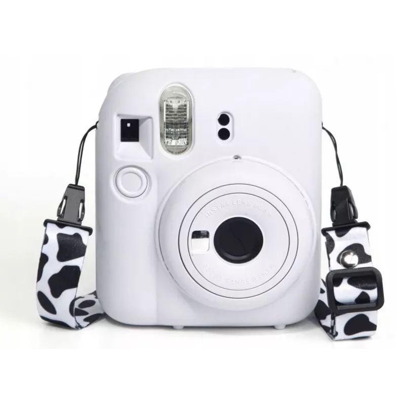 LOVEINSTANT silikoninen suojakotelo Fujifilm Instax Mini 12 - valkoinen