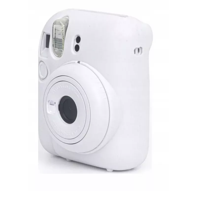 LOVEINSTANT silikoninen suojakotelo Fujifilm Instax Mini 12 - valkoinen